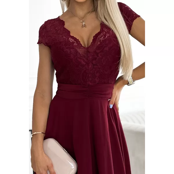  Rochie NUMOCO LINDA 381-5 ROŞU 
