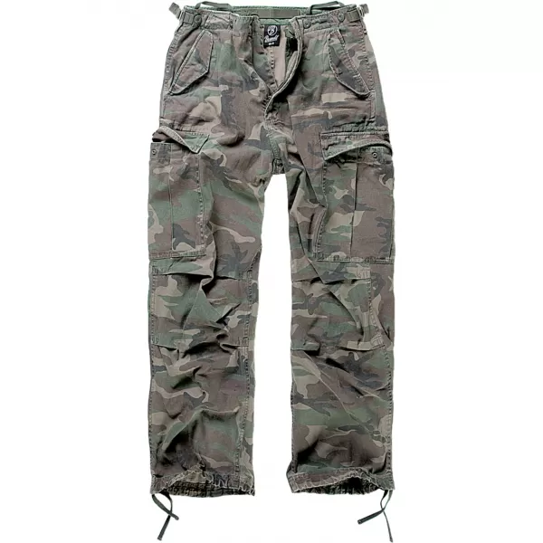  Pantaloni BRANDIT M-65 VINTAGE BD1001 CAMO DE MĂSLINE 