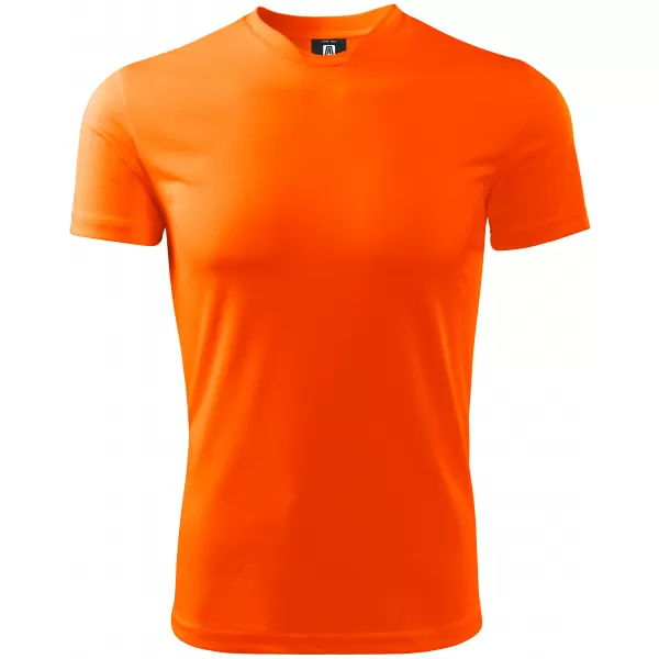  Tricou funcțional pentru bărbați ALTISPORT NoPrint NP/ALM421 PORTOCALIU NEON 