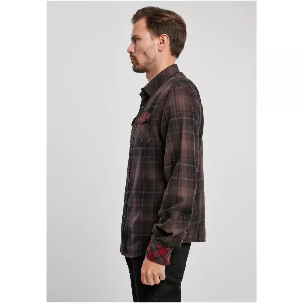  Cămaşă BRANDIT DUNCAN CHECKED BD4016 MARO 