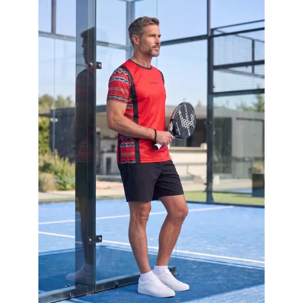  Tricou funcțional premium pentru bărbați ALTISPORT VOJ/ALM043TR01 ROȘU 