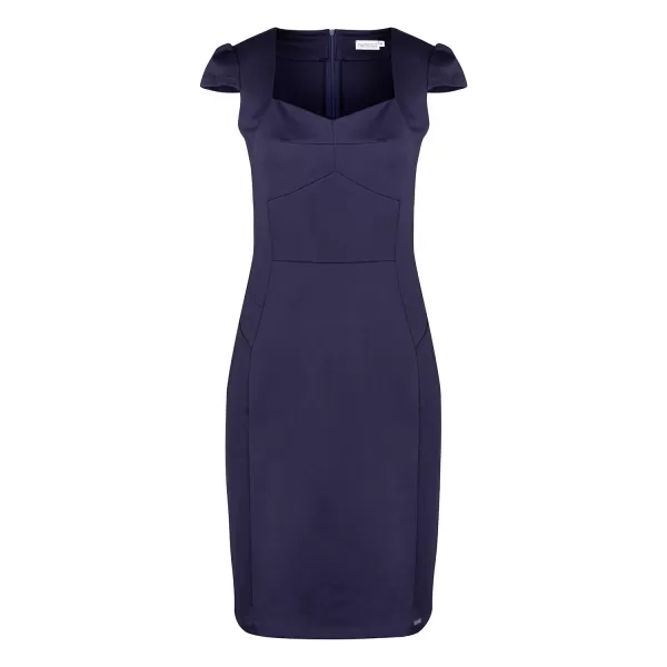  Rochie NUMOCO 318-5 ALBASTRU 