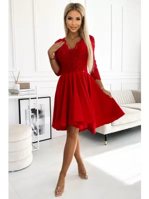 Rochie NUMOCO NICOLLE 210-16 ROŞU
