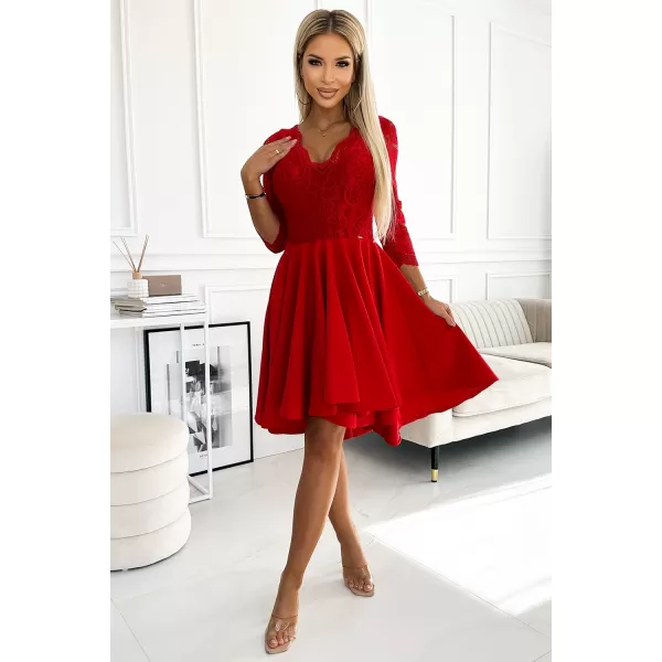  Rochie NUMOCO NICOLLE 210-16 ROŞU 