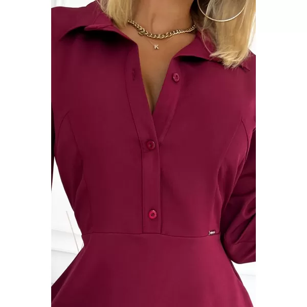  Rochie NUMOCO SANDY 286-5 ROŞU 