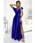 Rochie NUMOCO CRYSTAL 411-11 ALBASTRU