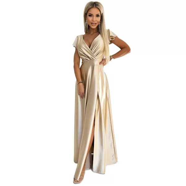  Rochie NUMOCO CRYSTAL 411-7 BEJ 