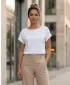 Tricou pentru femei ALTISPORT NoPrint NP/ALW5008 ALB