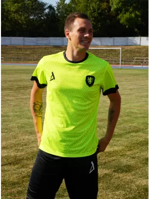 Tricou funcțional premium pentru bărbați ALTISPORT VOJ/ALM040TR01 GALBEN NEON