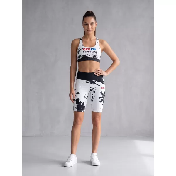  Jambiere funcționale premium pentru femei deasupra genunchiului ALTISPORT VOJ/ALW036LEG02 ABSTRACTIZARE 