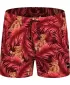 Pantaloni scurți de înot pentru bărbați NORDBLANC RAINFOREST NBSPM8019 ROŞU