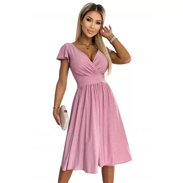  Rochie NUMOCO MATILDE 425-2 ROZ 