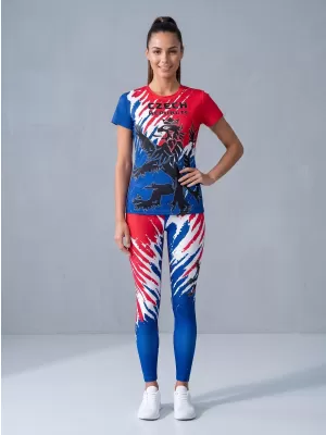 Jambiere funcționale lungi premium de damă ALTISPORT VOJ/ALW036LEG01 LEU