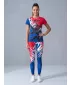 Jambiere funcționale lungi premium de damă ALTISPORT VOJ/ALW036LEG01 LEU