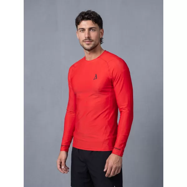  Tricou de compresie funcțional premium pentru bărbați ALTISPORT VOJ/ALM000TR03 ROȘU 