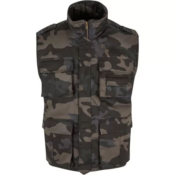  Vestă BRANDIT RANGER BD4014 CAMO ÎNTUNECAT 