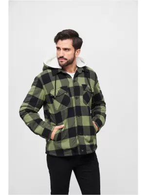 Sacou BRANDIT LUMBER BD3172 NEGRU/MĂSLIN