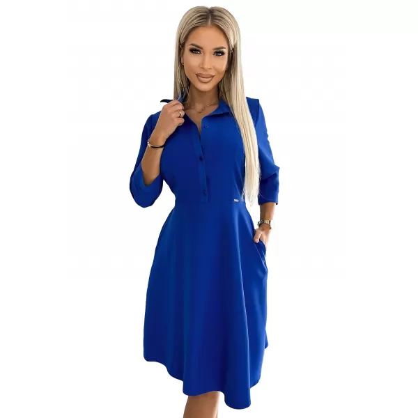  Rochie NUMOCO SANDY 286-6 ALBASTRU 