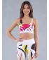 Sutien sport premium pentru femei ALTISPORT VOJ/ALW042POD01 ALB