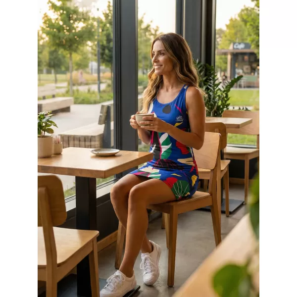  Rochie funcțională vestă de damă ALTISPORT VOJ/ALW042SAT01 ALBASTRU 