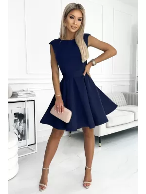 Rochie NUMOCO 442-3 ALBASTRU