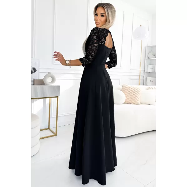  Rochie NUMOCO AMBER 309-11 NEGRU 