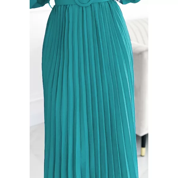 Rochie NUMOCO VIVIANA 504-6 ALBASTRU 