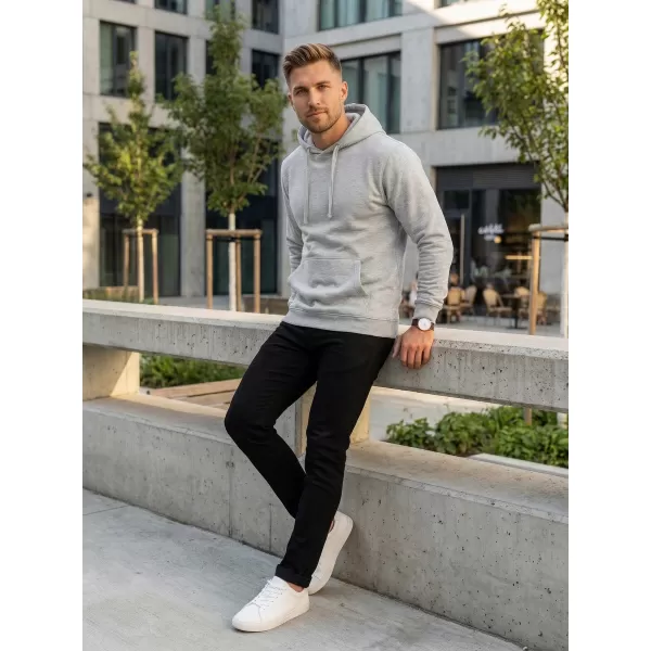  Hanorac pentru bărbați ALTISPORT NoPrint NP/ALM679NJ ERICA GRI 