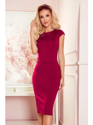 Rochie NUMOCO TAMARA 301-4 ROŞU
