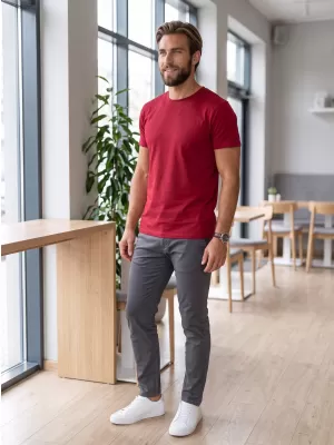 Tricou pentru bărbați ALTISPORT NoPrint NP/ALM921 ROȘU MARLBORO