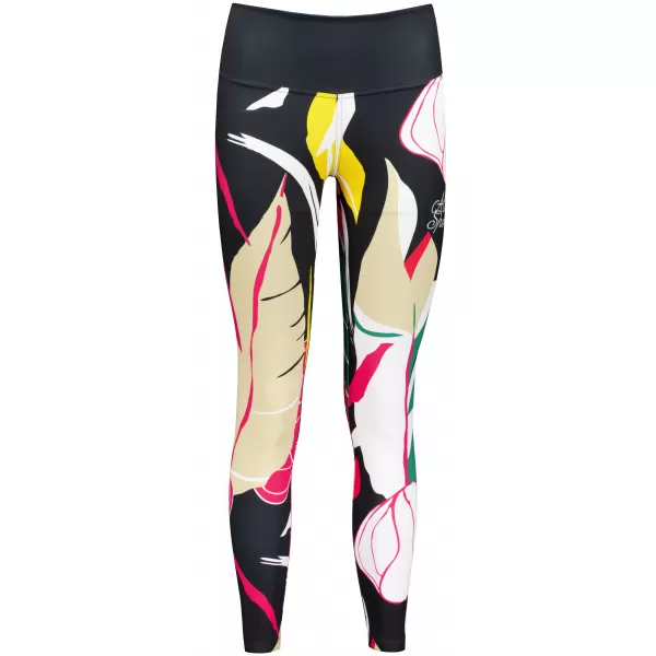  Jambiere funcționale lungi premium de damă ALTISPORT VOJ/ALW042LEG01 NEGRU 