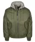 Sacou BRANDIT HOODED MA BD3150 MĂSLIN/GRI