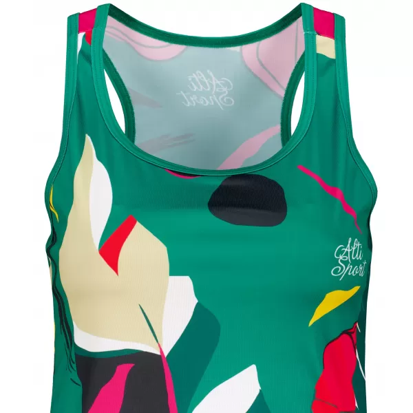  Rochie funcțională vestă de damă ALTISPORT VOJ/ALW042SAT01 VERDE 
