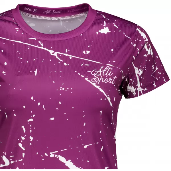 Tricou funcțional premium pentru femei ALTISPORT VOJ/ALW034TR01 SMARALD 