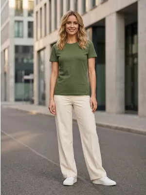 Tricou de damă ALTISPORT NoPrint NP/ALW331 KAKI