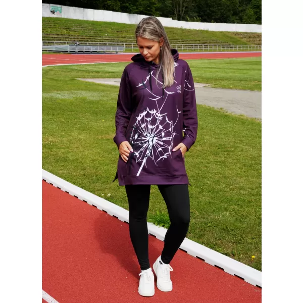  Hanorac funcțional premium pentru femei ALTISPORT VOJ/ALW035MI03 VIOLET 