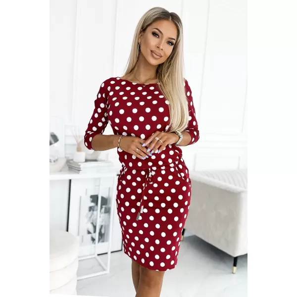 Rochie NUMOCO A13-156 ROŞU 