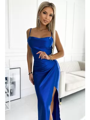 Rochie NUMOCO DIANE 483-3 ALBASTRU