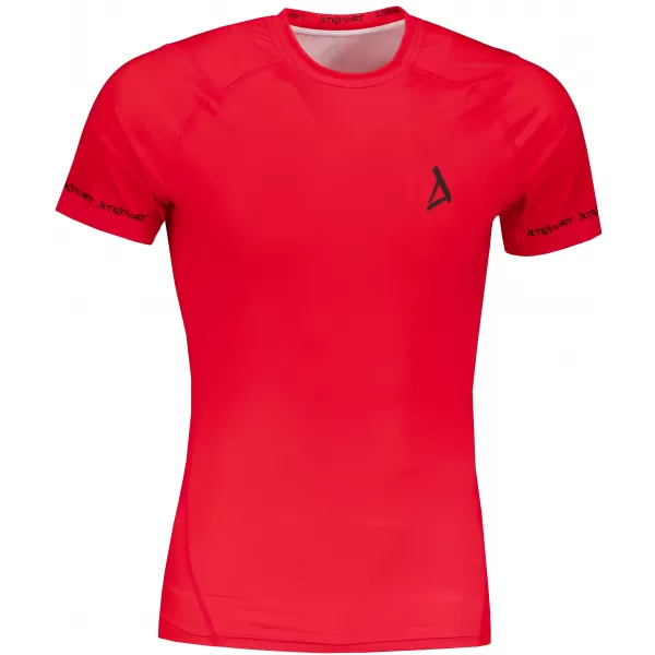  Tricou de compresie funcțional premium cu mâneci scurte pentru bărbați ALTISPORT VOJ/ALM000TR04 ROȘU 