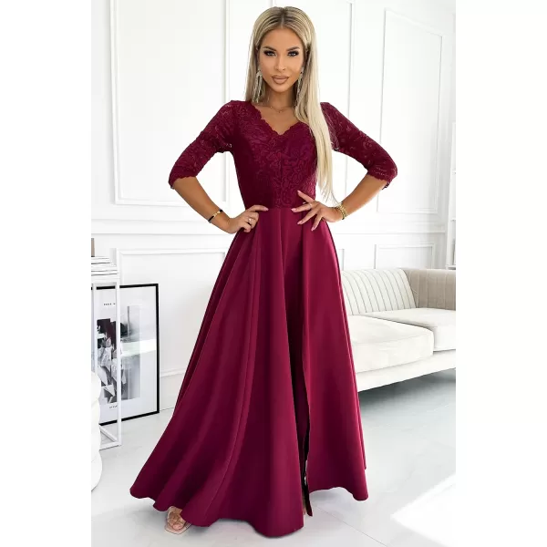  Rochie NUMOCO AMBER 309-9 ROŞU 