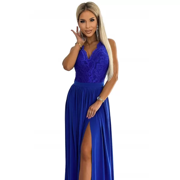  Rochie NUMOCO LEA 211-7 ALBASTRU 