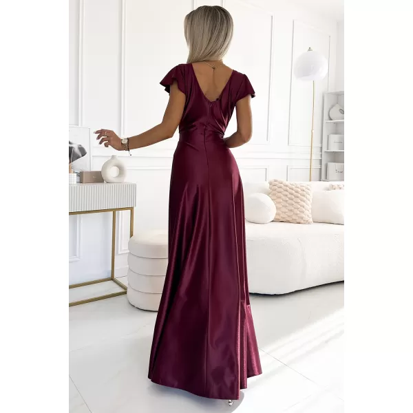  Rochie NUMOCO CRYSTAL 411-10 ROŞU 