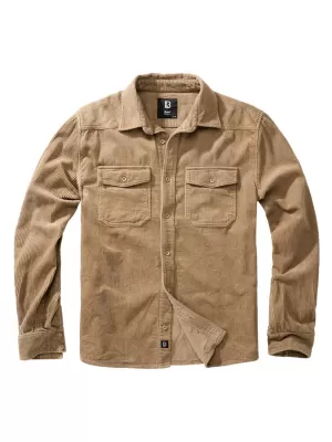 Cămaşă BRANDIT CORDUROY CLASSIC BD4035 CĂMILĂ