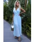Rochie NUMOCO 546-2 ALBASTRU