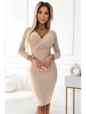 Rochie NUMOCO 387-6 BEJ