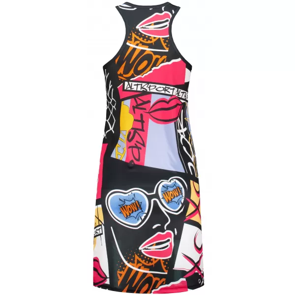  Rochie funcțională vestă de damă ALTISPORT VOJ/ALW041SAT01 NEGRU 