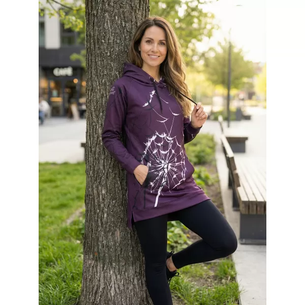  Hanorac funcțional premium pentru femei ALTISPORT VOJ/ALW035MI03 VIOLET 