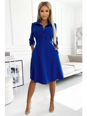 Rochie NUMOCO SANDY 286-6 ALBASTRU