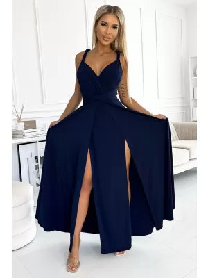 Rochie NUMOCO 509-1 ALBASTRU