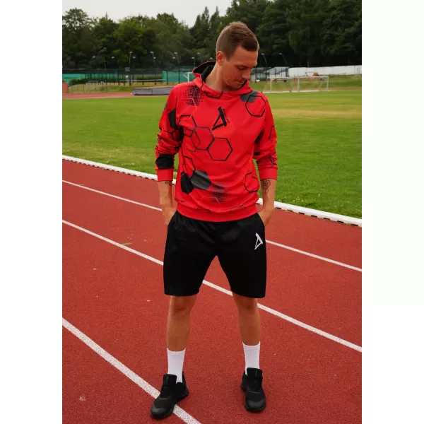  Tricou funcțional premium pentru bărbați ALTISPORT VOJ/ALM037TR01 ROȘU 